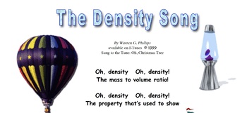 Preview of Density - Sing Along Science