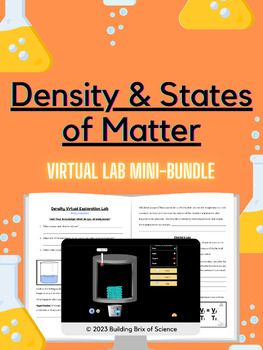 Preview of Density & States of Matter Virtual Lab Mini-Bundle