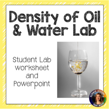 Preview of Density of Oil and Water Lab
