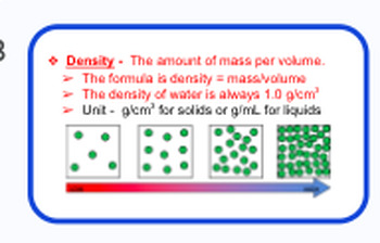 Preview of Density unit- lesson, notes, practice, hands-on lab activity and quiz