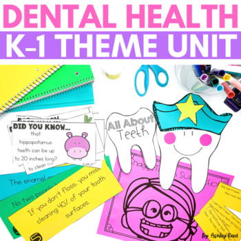 Preview of Dental Health Tooth Activities for Kindergarten and First Grade February