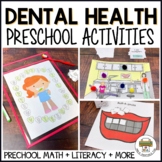 Dental Health Activities - Preschool Math & Literacy Centers