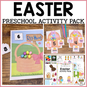 Preschool Easter Dramatic Play and Activities Bundle by Pre-K Printable Fun