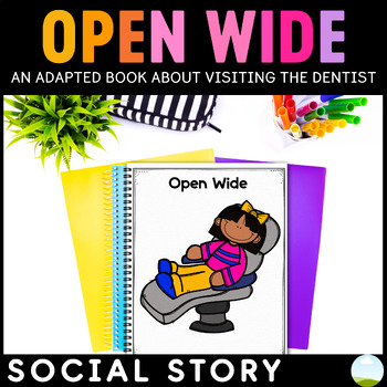 Preview of Dentist Social Story for Special Education Going to the Dentist Adapted Book