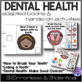 Dental Health Adapted Books & Activities Brush Teeth, Lose