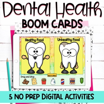 Preview of Dental Health Boom Cards