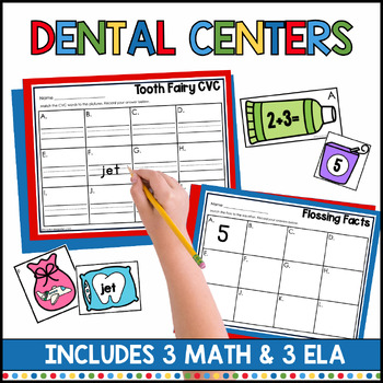 Preview of Dental Health Centers for kindergarten