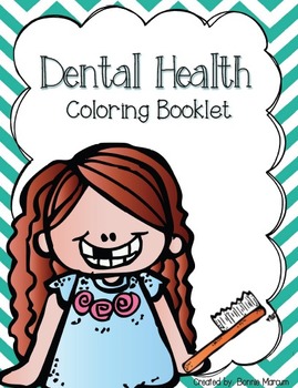 dental health coloring bookletsmaller scholar