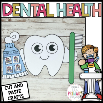 Preview of Dental Health Craft | Tooth Craft | How to brush your teeth