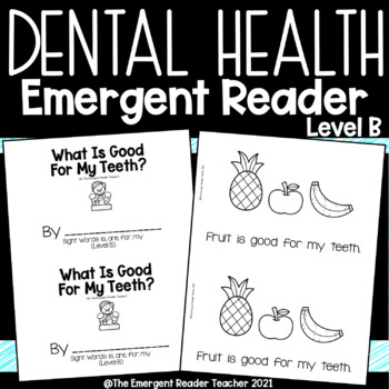 Preview of Dental Health Emergent Reader Level B