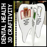 Dental Health - Craft - 3D Mobile - Teeth Craftivity