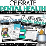 Dental Health Month Activities Reading Passages Writing Ab