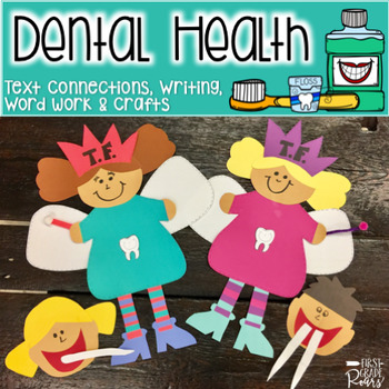 Preview of Dental Health Month Book Companion Activities Reading Comprehension