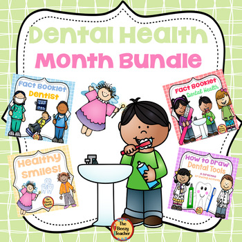 Preview of Dental Health Month Bundle | Crafts | Writing | Comprehension