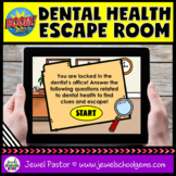 Dental Health Month Escape Room Boom Cards | Trivia Questi