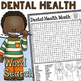 February Dental Health Month Word Search Puzzle Dental Hea
