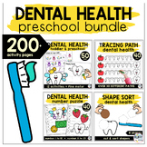 Dental Health Preschool Activities BUNDLE