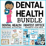 Preschool Dental Health Activities Bundle! Centers + Drama