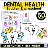Dental Health Preschool and Toddler Fine Motor Activities