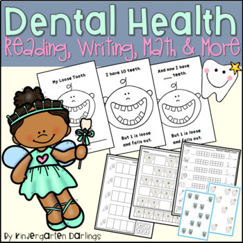 Preview of Dental Health Printable Activities and Emergent Readers for Kindergarten