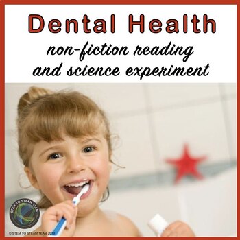 Preview of Dental Health Reading and Science Experiment