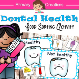 Dental Health Preschool Sorting Activity