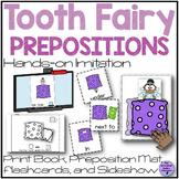 Dental Health Tooth Fairy Prepositions Hands-on Flashcards