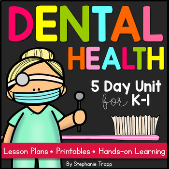 Preview of Dental Health Unit for Kindergarten and First Grade
