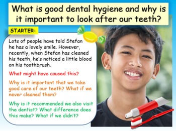 Preview of Dental Hygiene Lesson