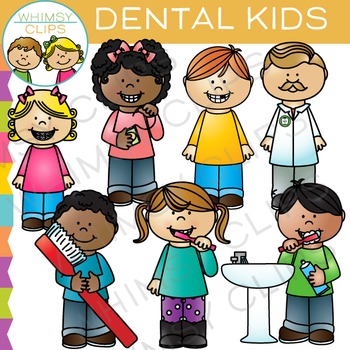 Kids Dental Clip Art by Whimsy Clips | Teachers Pay Teachers