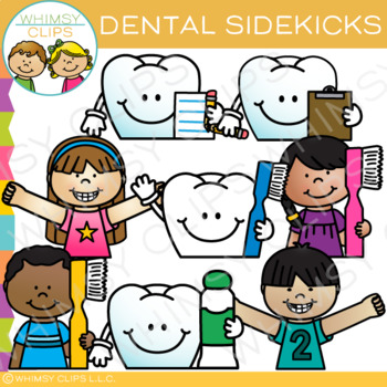 Preview of Sidekicks Dental Clip Art