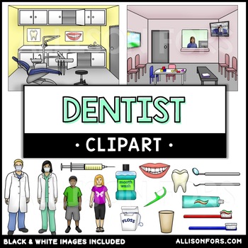 girl orthodontist clipart