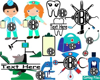 Download Dentist Doctor Nurse Dental Clip Art Svg Cutting Files Super Hero Community 51s
