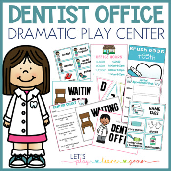 Preview of Dentist Dramatic Play