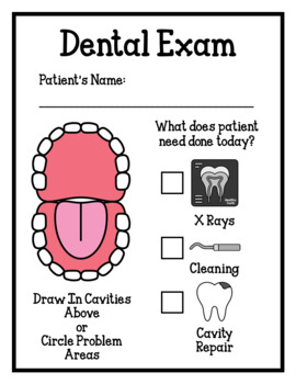 Dentist Office (Dramatic Play) by For A Rainy Day | TpT