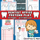 Dentist Office Pretend Play Printables