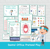 Dentist Pretend Play, Dental Office Dramatic Play, Printab