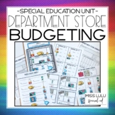 Department Store Budgeting Unit for Special Education with