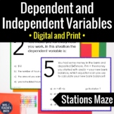 Dependent and Independent Variables Activity | Digital and