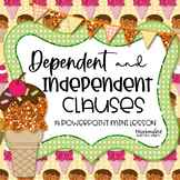 Dependent and Independent Clauses Powerpoint