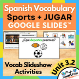 Deportes • Sports Vocab • Jugar + a • Spanish Lesson Activ