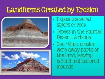 Deposition and Landforms by Small World of Teaching | TpT