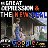 Great Depression Unit /New Deal Unit - PPTs, Worksheets, G