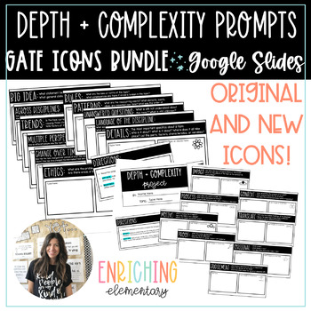 Preview of Depth + Complexity Prompts BUNDLE / Printable + Online