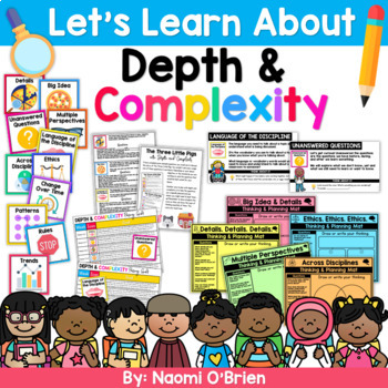 Preview of Depth and Complexity Critical Thinking Resource