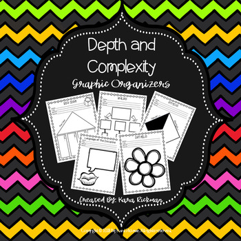 Preview of Depth and Complexity Graphic Organizers