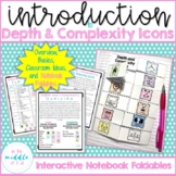 Depth and Complexity Icons Introduction with Interactive N