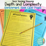 Enrichment Book Club Pages (literature circle) Depth and C