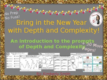 Preview of Depth and Complexity and The New Year