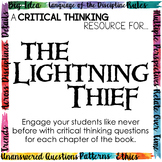 Depth and Complexity Novel Study for The Lightning Thief